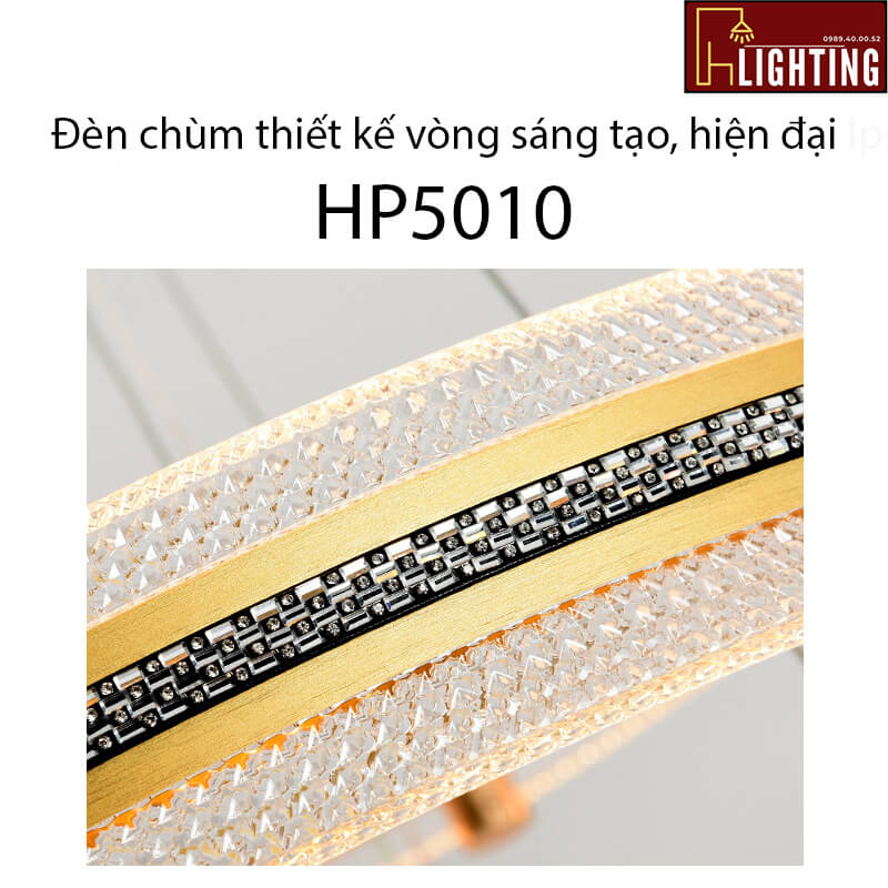 Đèn Thả Trần 3 Vòng HP5010 Sáng Tạo Hiện Đại Đèn Thả Trần 3 Vòng HP5010 Sáng Tạo Hiện Đại - Ảnh 3
