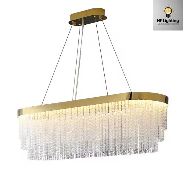 Đèn thả hạt pha lê hình chữ nhật thanh lịch HP8013 den-tha-hat-pha-le-hinh-chu-nhat-hp8012