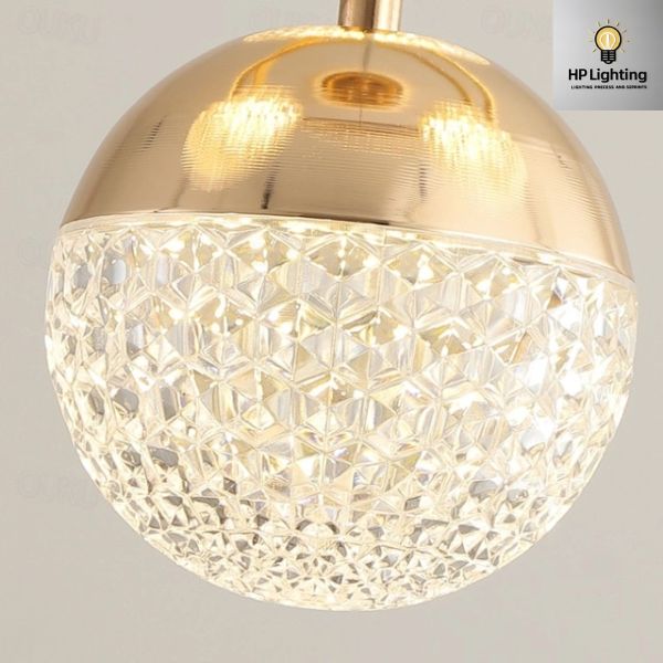 Đèn trang trí 4 quả pha lê hiện đại Lấp Lánh HP8003 Đèn trang trí 4 quả pha lê hiện đại Lấp Lánh HP8003 - Ảnh 4