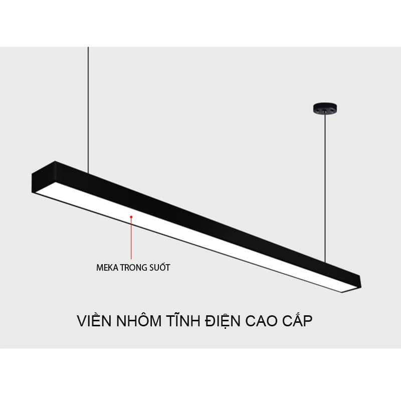 thông số đèn thả văn phòng