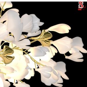 den chum tha tran hinh chiec la sang trong fl1027 5