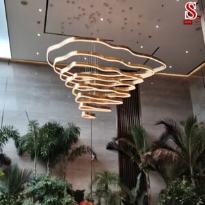 Đèn chùm thả trần nhiều vòng fl1024